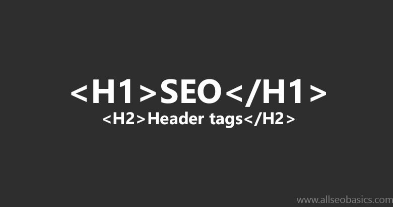 H1 H2 & H3 Header Tags