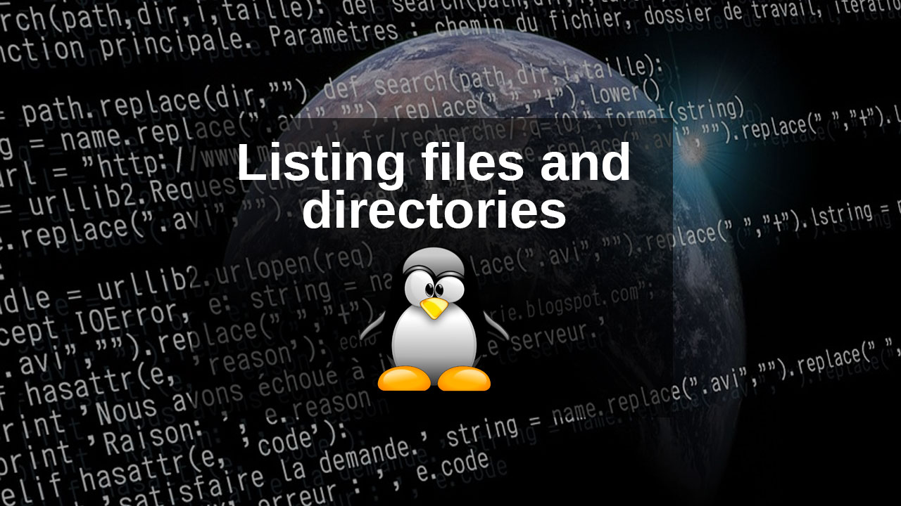 Listing Files and Directories in Linux Tutorial Guide