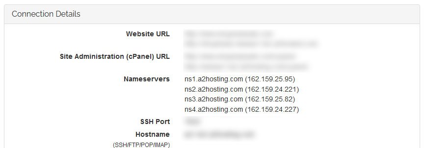 A2 Web Hosting NameServers A2 Web Hosting NameServers